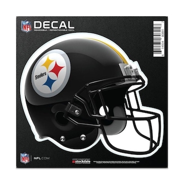 Adesivo All Surface Capacete NFL Pittsburgh Steelers