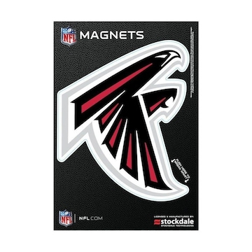 Imã Magnético Vinil Atlanta Falcons NFL - 7X12cm