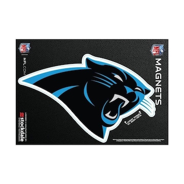 Imã Magnético Vinil Carolina Panthers NFL - 7X12cm