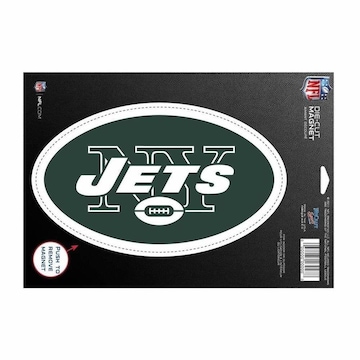Imã Magnético Vinil New York Jets NFL - 7X12cm