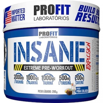 Pré Treino ProFit Insane Explosion Extreme - Piña Colada - 200g