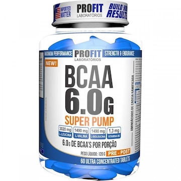 Bcaa ProFit Super Pump 6g  - 60 Tabletes