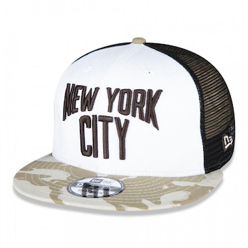 Boné Aba Reta New Era 950 Camo Corrosion White - Snapback - Adulto