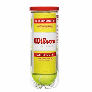 Bola de Tênis Wilson Championship - 3 Unidades