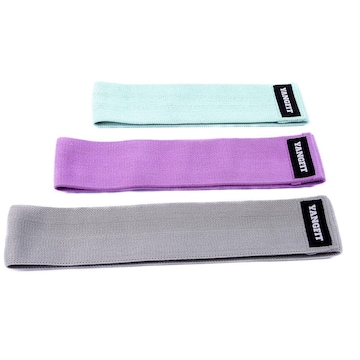 Kit Hip Band Faixa Elástica Yangfit  - 3 Intensidades