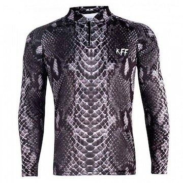 Camiseta de Pesca Manga Longa King Brasil Sublimada - Masculina