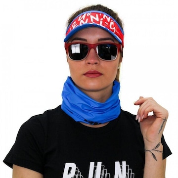 Bandana  para Corrida e Ciclismo Hupi Tubular Liso - Adulto