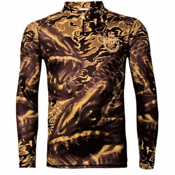 Camiseta Manga Longa King Brasil de Pesca Sublimada - Masculina