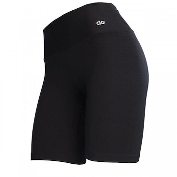 Shorts Alto Giro Meia Coxa - Feminino