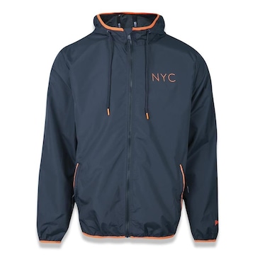 Jaqueta Corta Vento New Era Nyc Fluor Packable - Masculina