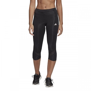 Adidas high rise full length Zoe Saldana leggings NWT womens plus 3X black  tight