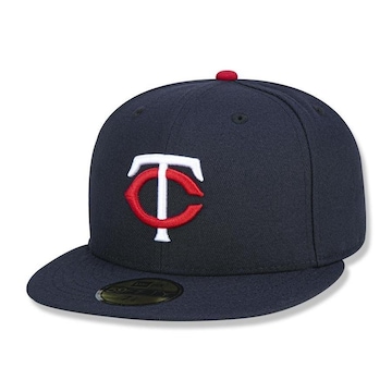 Boné Aba Reta New Era 59fifty MLB Minnesota Twins Game Cap - Fechado - Adulto