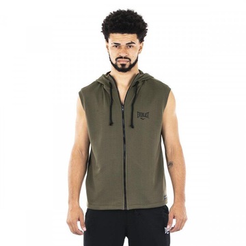 Camiseta Regata com Capuz Everlast Vintage Com Ziper - Masculina