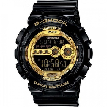 Relógio Digital Casio G-Shock GD-100GB-1DR - Unissex