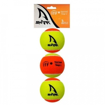 Kit Bolas de Beach Tennis Shark - 3 Unidades