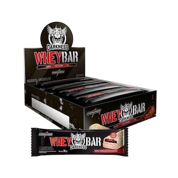 Whey Bar Darkness 8 Barras Integralmédica - Cookies Cream - 8 unidades