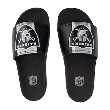 Chinelo Slide NFL Las Vegas Raiders - Unissex