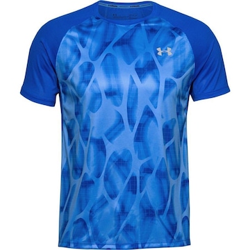 Camiseta Under Armour Qualifier Iso-Chill Printed - Masculina