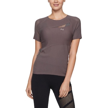 Camiseta Manga Curta Under Armour Warrior Knit - Feminina