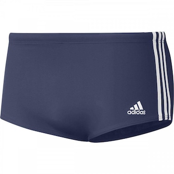 Sunga Slip adidas Poliamida 3s Wide - Adulto