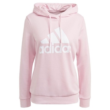 Blusão de Moletom com Capuz adidas Essentials Relaxed Logo - Feminino