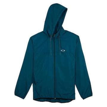 Jaqueta Corta-Vento com Capuz Oakley Windbreaker - Masculina