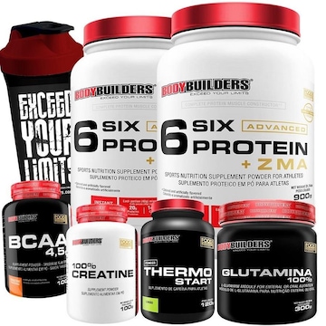 Kit 2x Iso Protein Foods Mor 900g + Bcaa Fit 100g Tang + Creatina 100g + 8 Hours 120caps + Coquetel