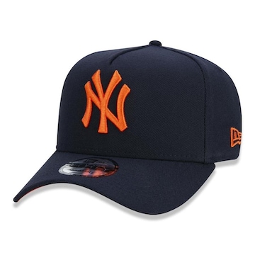 Boné Aba Curva New Era 9Forty A-Frame MLB New York Yankess - Snapback - Adulto