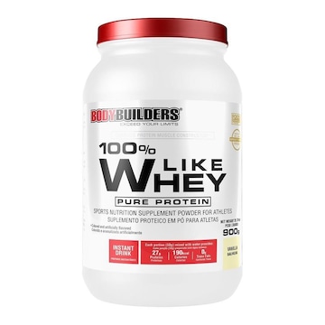 100% Like Whey Pure Protein BodyBuilders - Baunilha - 900g