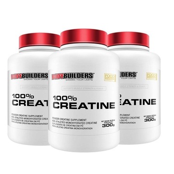 Kit 3x Creatina Bodybuilders - 300g