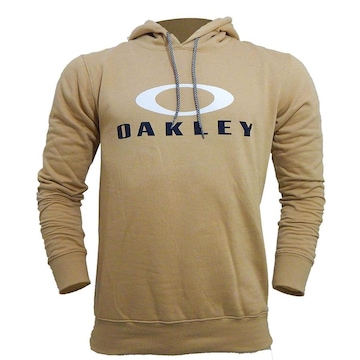 Blusão de Moletom Oakley Dual Hoodie Almond - Masculino