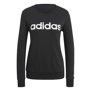 Blusão de  Moletom adidas Essentials Logo - feminina