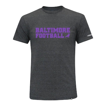 Camiseta  First Down Baltimore Football Futebol Americano