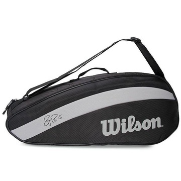 Raqueteira de Tênis Wilson Roger Federer Team 3 Pack