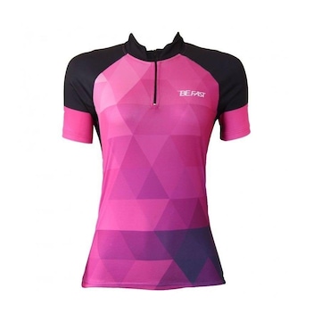 Camisa Ciclismo Be Fast Geometric - Feminina