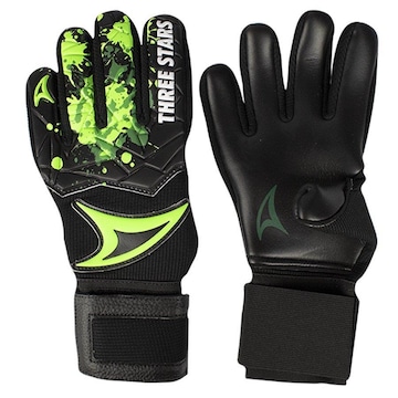 Luva de Goleiro de Campo Three Stars Palma Kick - Adulto