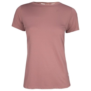 Camiseta Alto Giro Skin Fit Rolete - Feminina