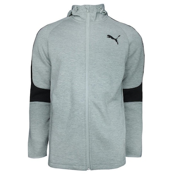 Jaqueta com Capuz Moletom Puma Evostripe Core Fz Hoodie - Masculina