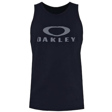 Camiseta Regata Oakley Bark Tank Blackout - Masculina