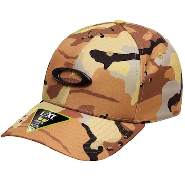 Boné Aba Curva Oakley Tincan Camo Desert Camuflado - Fechado - Adulto