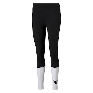 Calça Legging Puma Ess+Color Block - Feminina