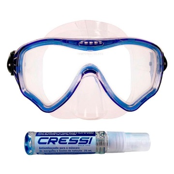 Kit de Mergulho: Máscara de Mergulho Cetus New Parma Pro + Anti Fog Sea Gold - Adulto