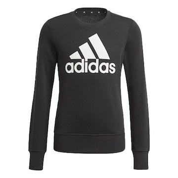 Moletom sem Capuz adidas Logo - Infantil