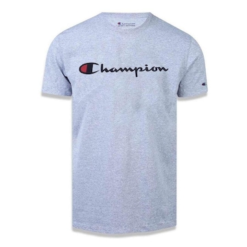 Camiseta Champion Script Logo Print - Masculina