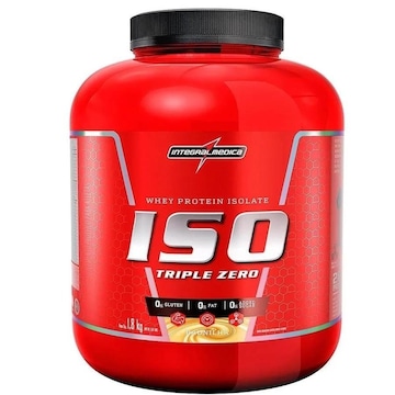 Iso Triple Zero Integralmédica Pote Morango - 1,8kg