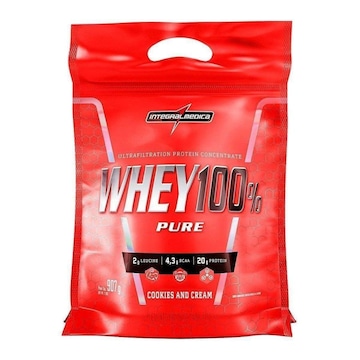 Whey Protein 100% Pure Integralmédica Cookies And Cream - 907g