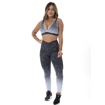 Calça Legging Orbis Fitness Empina Bumbum Suplex - Feminina