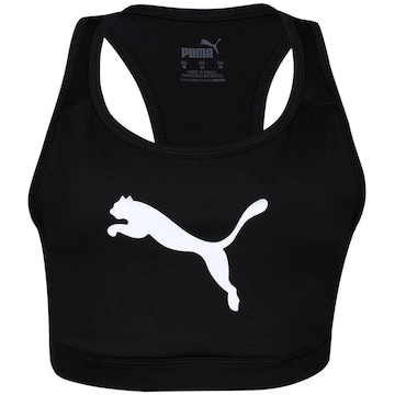 Top Fitness Puma 4 Keeps BRA - Feminino