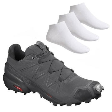 Tênis Salomon Speedcross 5 - Masculino + 3 Pares de Meia