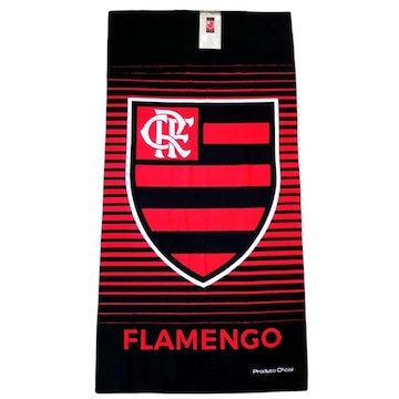 Toalha de Banho do Flamengo Buettner Oficial - Adulto